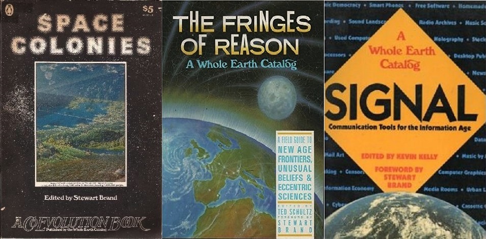 Covers: Space Colonies, Fringes of Reason and Signal