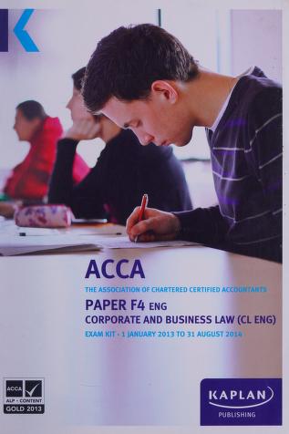 acca f4 kaplan book free download pdf